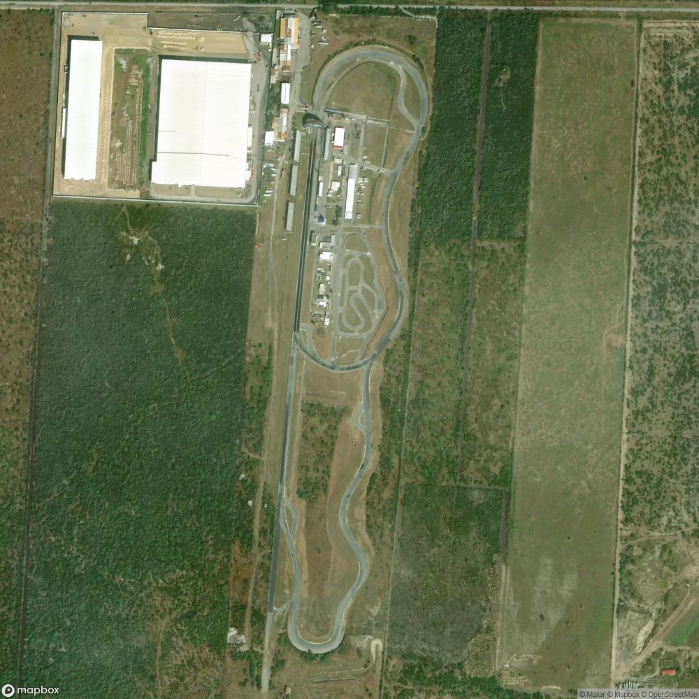 Vista satelital de Autódromo de Monterrey